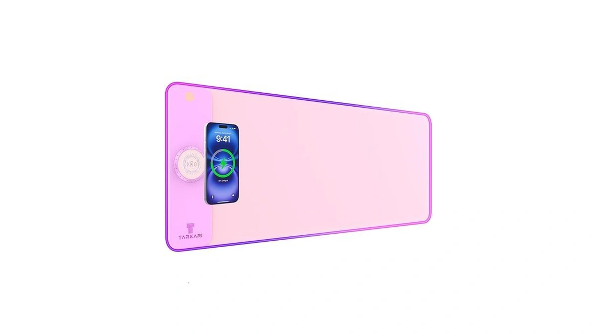Tarkari Magnetic Wireless Charging Rgb Mouse Pad... - Coupon