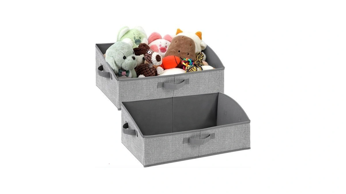 Jumpress 2 Pack Dog Toy Basket Collapsible Cat Dog... - Coupon