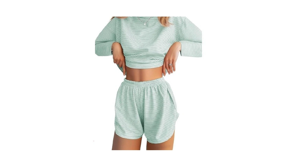 Justfashionnow Long Sleeve Pajamas For Women... - Coupon