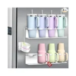 Magnetic Cup Holder For Fridge 8 Cups Water Bottle... - Coupon