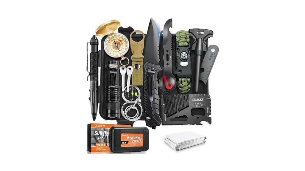 Dusor 19 In 1 Survival Kit Gifts For Men Father S... - Coupon