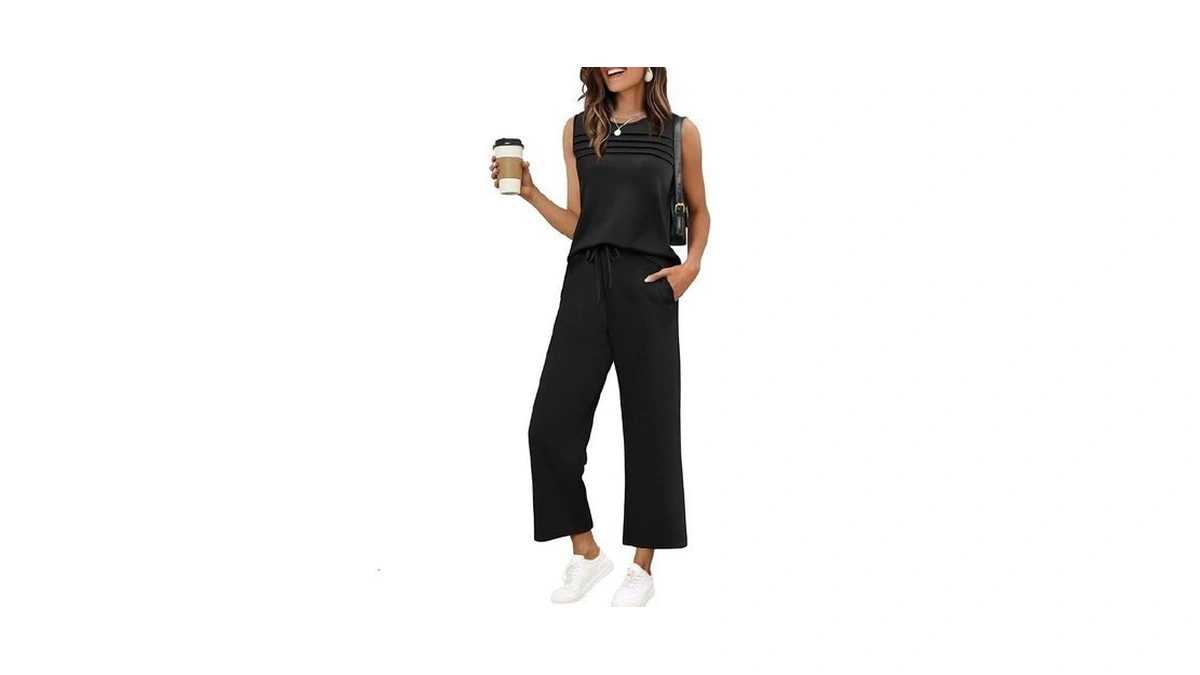 Wiholl Two Piece Set For Women Casual Summer... - Coupon