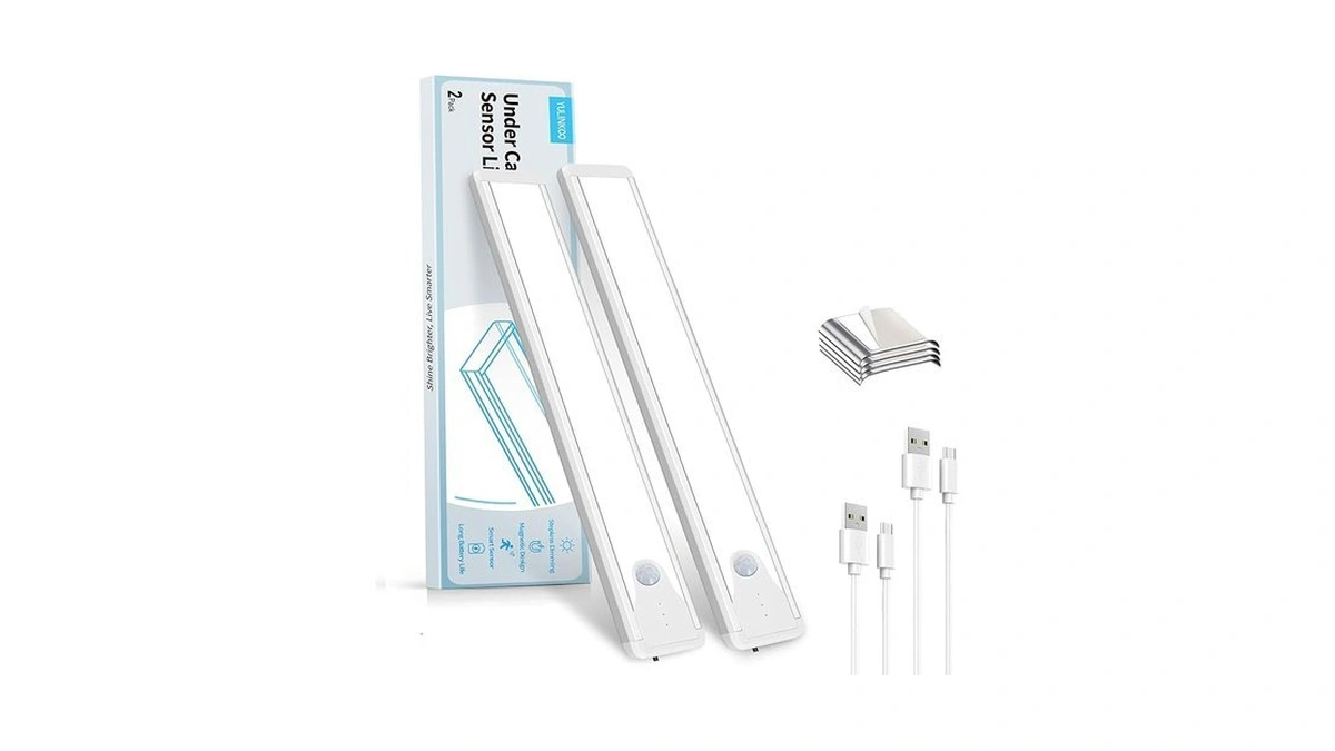Under Cabinet Lighting 8 Inch Led Rechargeable... - Coupon