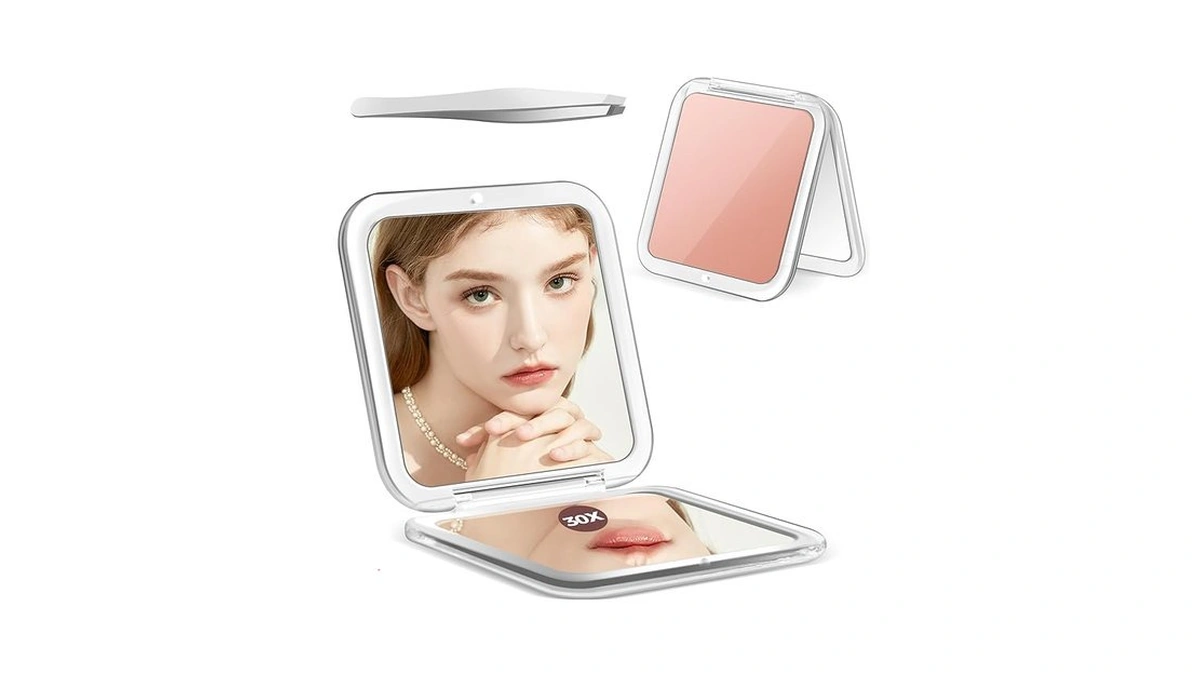 Miyadiva Compact Mirror 30x Magnifying Mirror... - Coupon