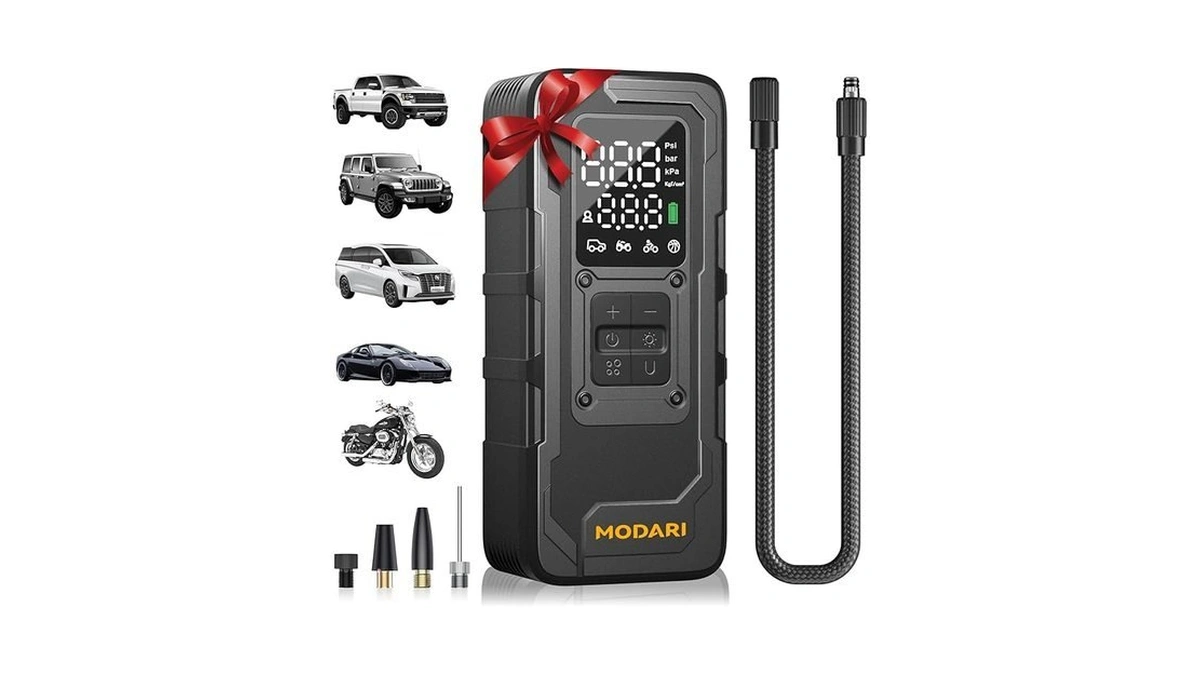 Tire Inflator Portable Air Compressor Up To 160 Psi... - Coupon