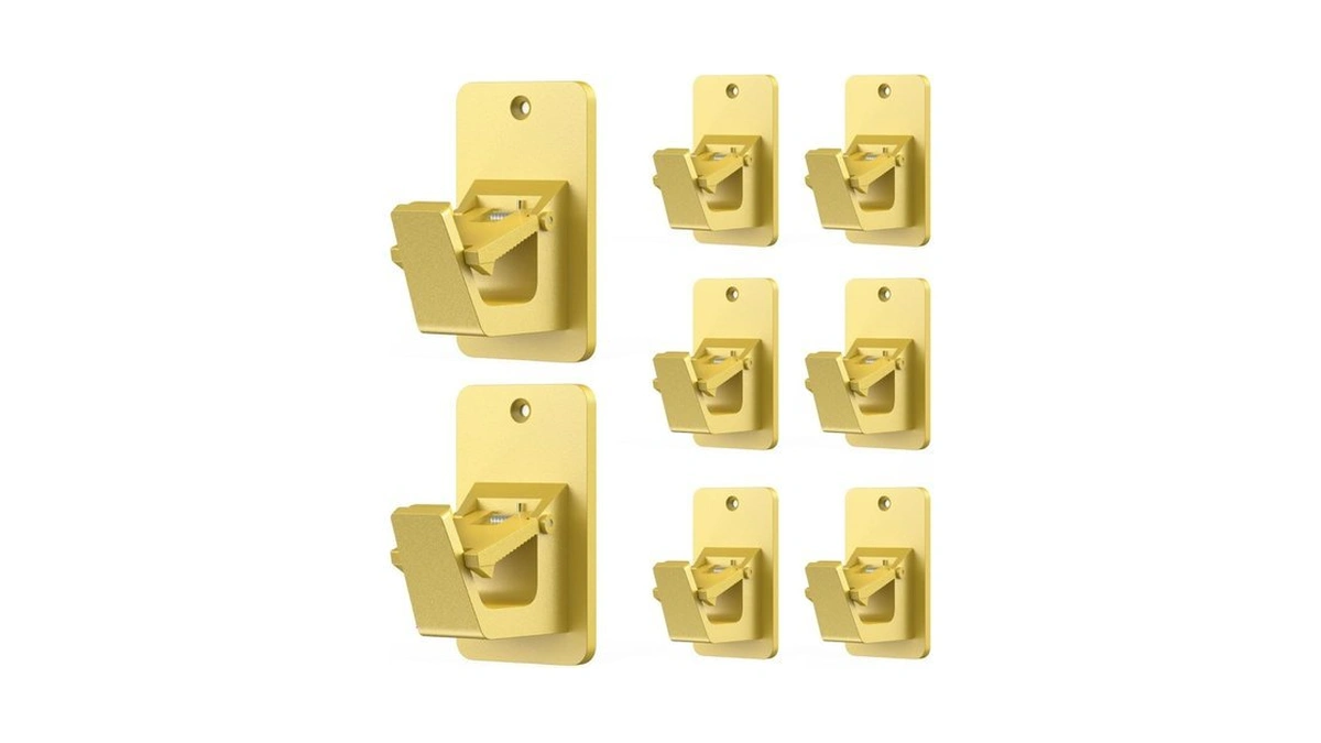 Universal Curtain Rod Holders No Drill Curtain Rod... - Coupon