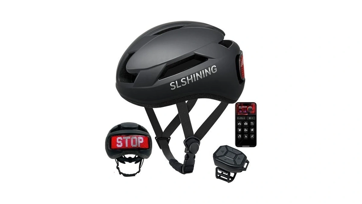 Moyaca Bike Helmet Smart App Program Bike Helmet... - Coupon