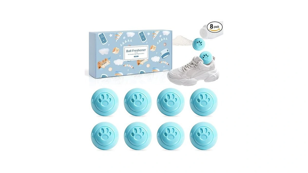 Scentorini Shoe Deodorizer Balls 8 Pack Baby Powder... - Coupon