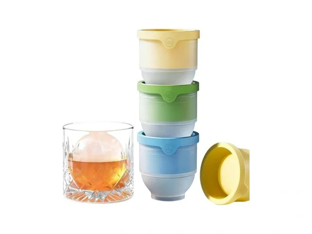 Large Ice Cube Tray With Lid – 8 Pack Giant 6cm… – Coupon