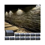 Yivsen Solar Fence Lights Warm White Rgb Fence... - Coupon
