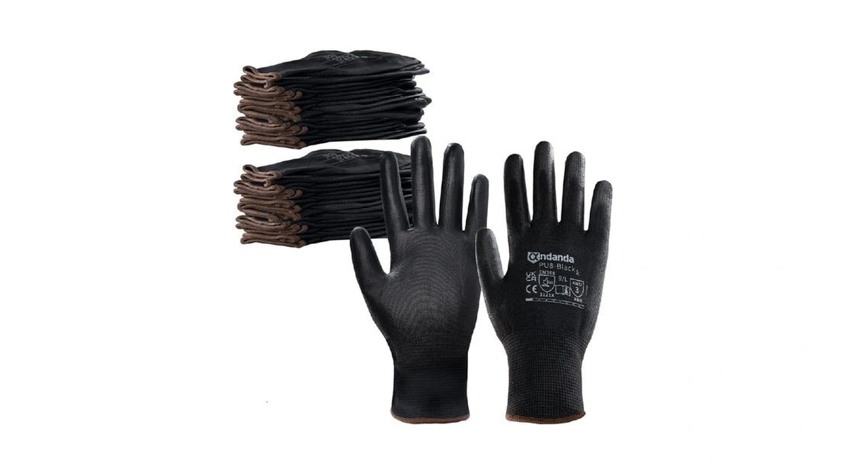 Andanda Safety Work Gloves Seamless Knit Gardening... - Coupon