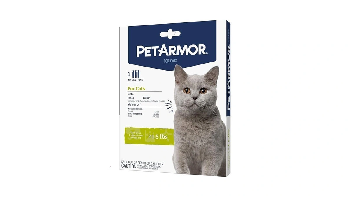 Petarmor For Cats Flea Tick Treatment For Cats Over... - Coupon