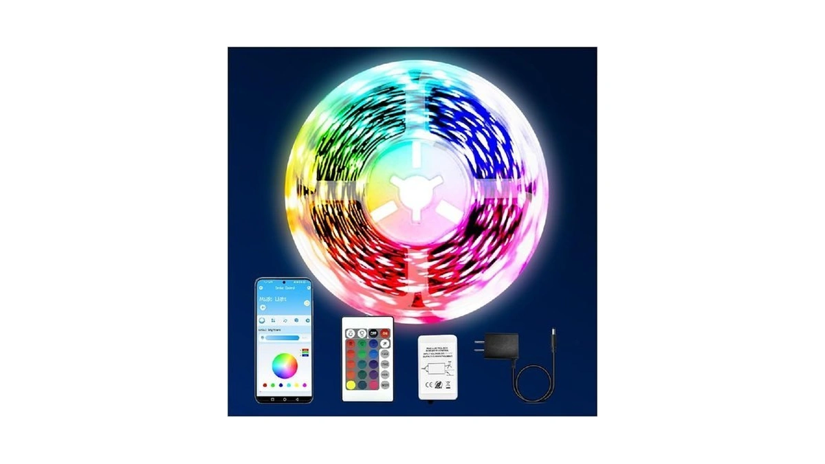 Dalattin Led Lights For Bedroom 110ft 1 Roll Led... - Coupon