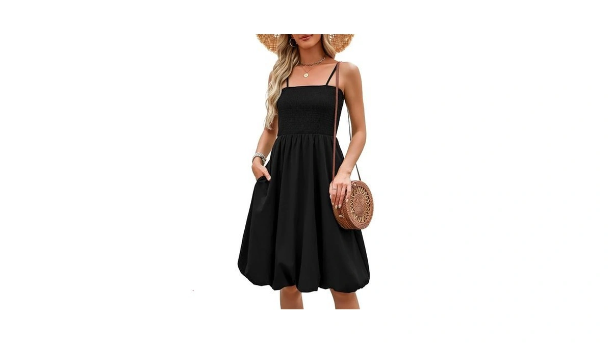 Berydress Midi Dresses For Women Spaghetti Straps... - Coupon