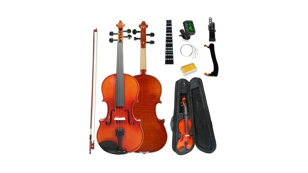 Fino 4 4 Violin Full Size Kit For Beginners Plywood... - Coupon