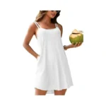 Charmo Hollow Out Swimsuit Coverup For Women Double... - Coupon