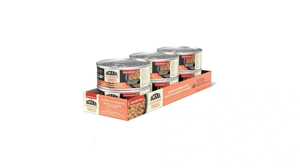 Acana Chunks In Broth Wet Cat Food Salmon Chicken... - Coupon