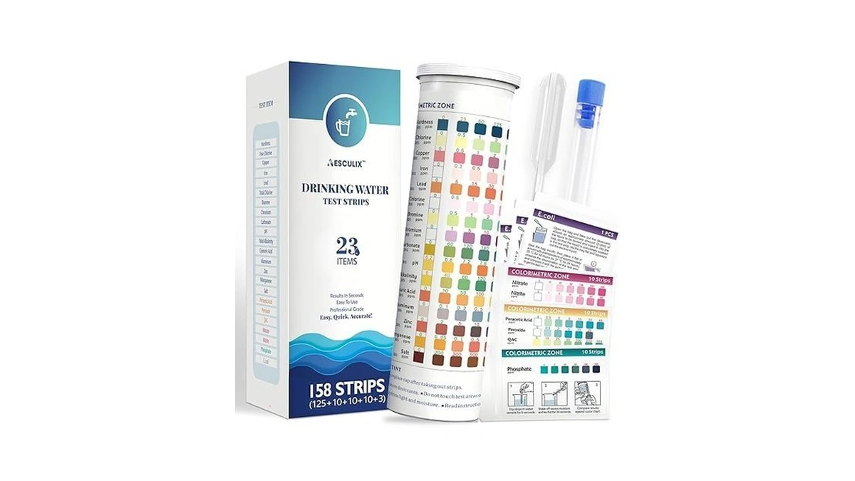 23 In 1 Drinking Water Testing Kit With Bacteria... - Coupon
