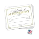 Certificate Of Achievement Awards -25 Bulk Award... - Coupon