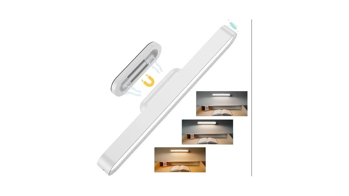 Aksda Rechargeable Magnetic Under Cabinet Lighting... - Coupon