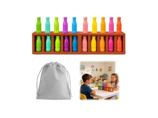 Vodolo 20pcs Bottle Color Match Game Family… – Coupon