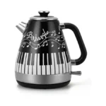 Bojurgle Electric Kettle With Piano Musical Notes... - Coupon