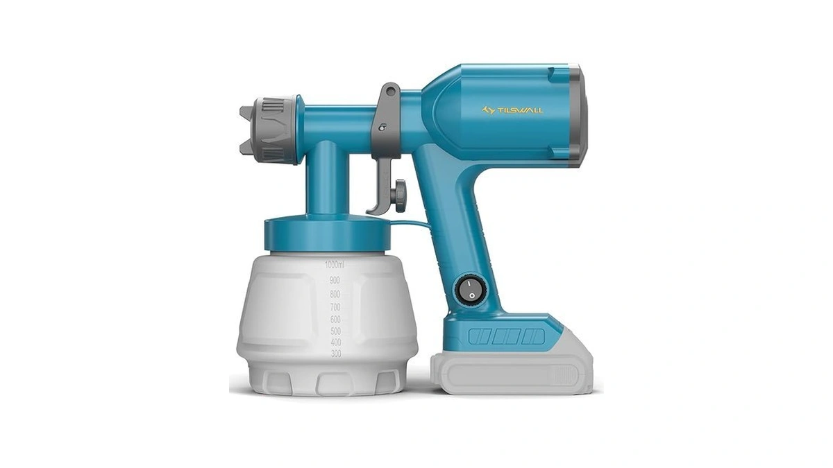 Tilswall Cordless Paint Sprayer Compatible With... - Coupon