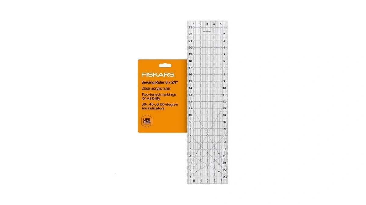 Fiskars Sewing Ruler 6 X 24 - Sewing And Quilting... - Coupon