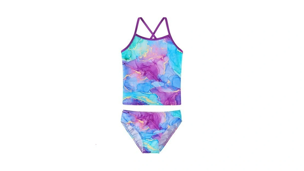 Tfjh E Girls Bathing Suits 2pcs Swimsuits Sun... - Coupon
