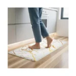 Ukiss Marbling Kitchen Rugs Cushioned Kitchen Mats... - Coupon
