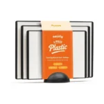 Smirly Plastic Cutting Board Set With Holder 3... - Coupon