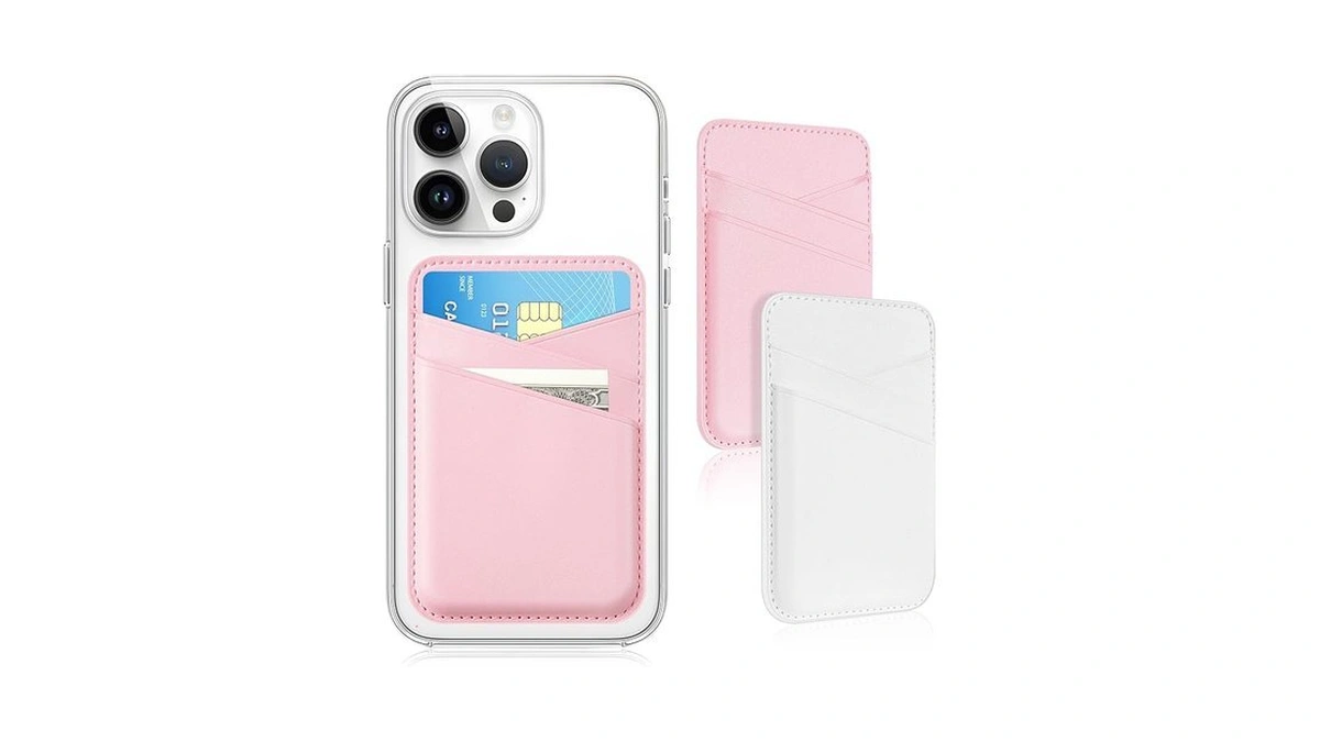 Ss Phone Wallet Stick On - Leather Safe Card Holder... - Coupon
