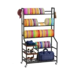 Portin 5 Tier Disc Golf Storage Rack Disc Station... - Coupon