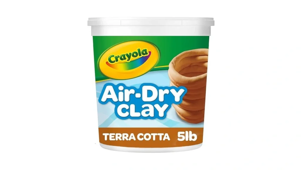 Crayola Air Dry Clay For Kids 5lbs Reusable Bucket... - Coupon