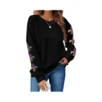 Eatbook Fat Tuesday Sweatshirt For Women Glitter... - Coupon