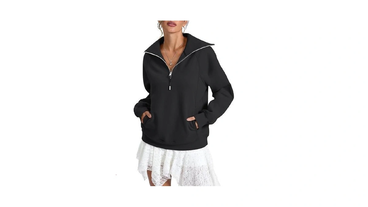 Easygala Womens Fleece Lined Sweatshirts Oversized... - Coupon