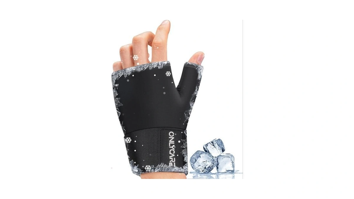 Onlycare Wrist Ice Pack Wrap Soft Gel Ice Pack For... - Coupon