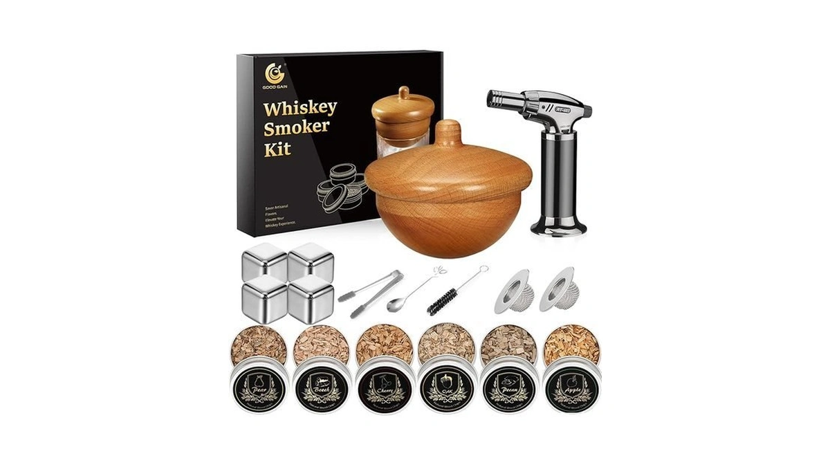 G Good Gain Whiskey Smoker Kit With Torch - Old... - Coupon