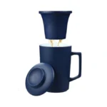 Foinly 15 Oz Ceramic Tea Infuser Cup With Lid - Tea... - Coupon
