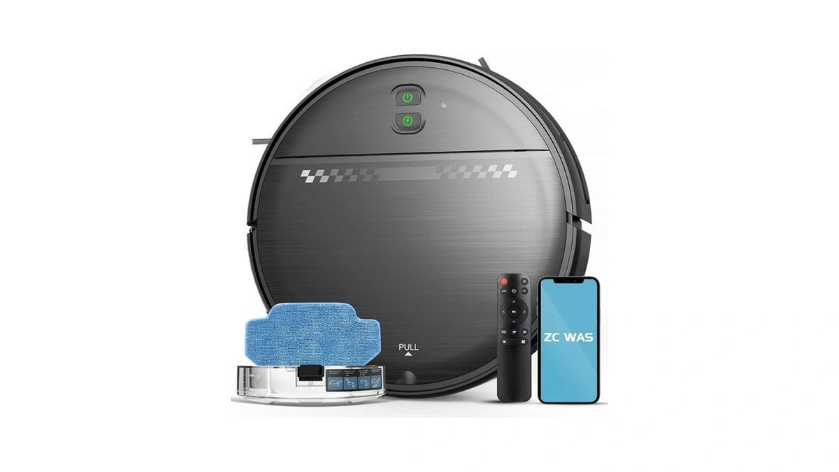 Zc Was Robot Vacuum And Mop For Pet Hair 2-in-1... - Coupon