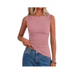 Prettygarden Boat Neck Tops For Women 2026 Spring... - Coupon