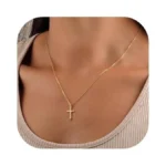 Turandoss Gold Cross Necklace For Women Gifts... - Coupon