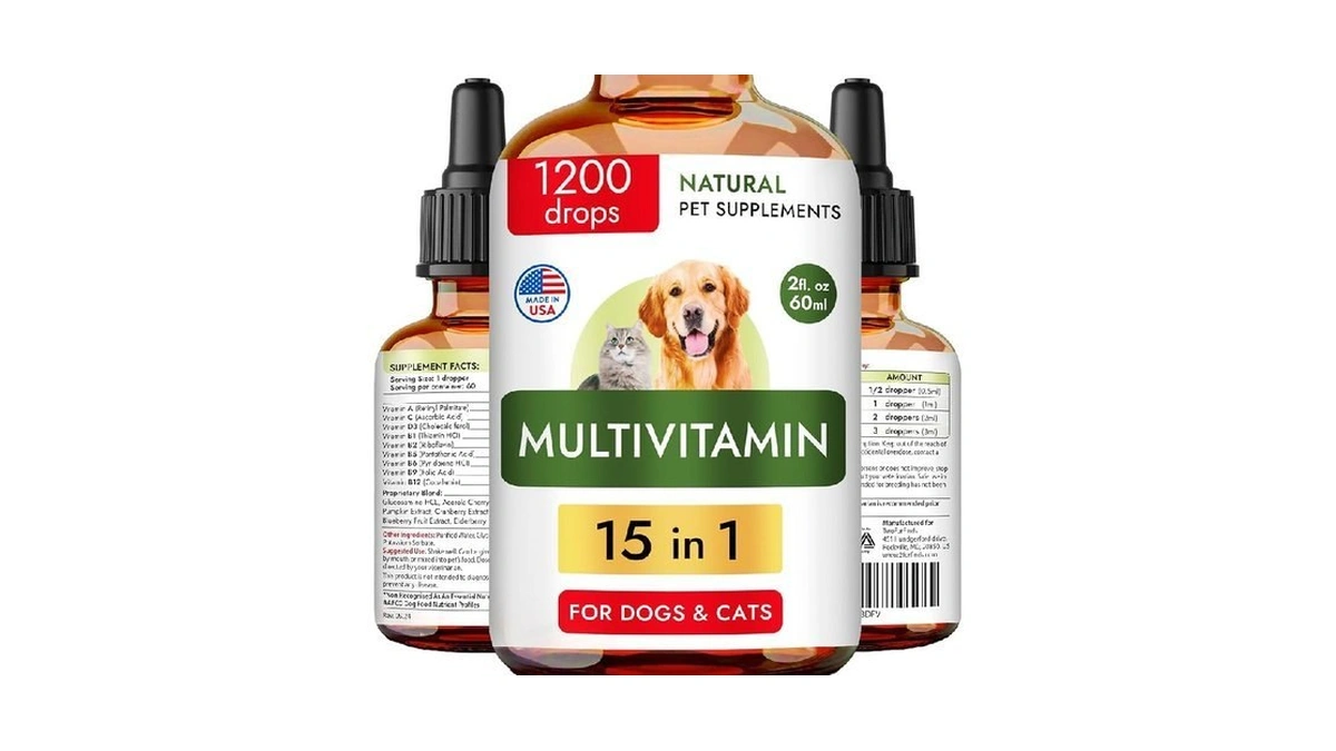15-in-1 Liquid Multivitamin For Dogs Cats -... - Coupon