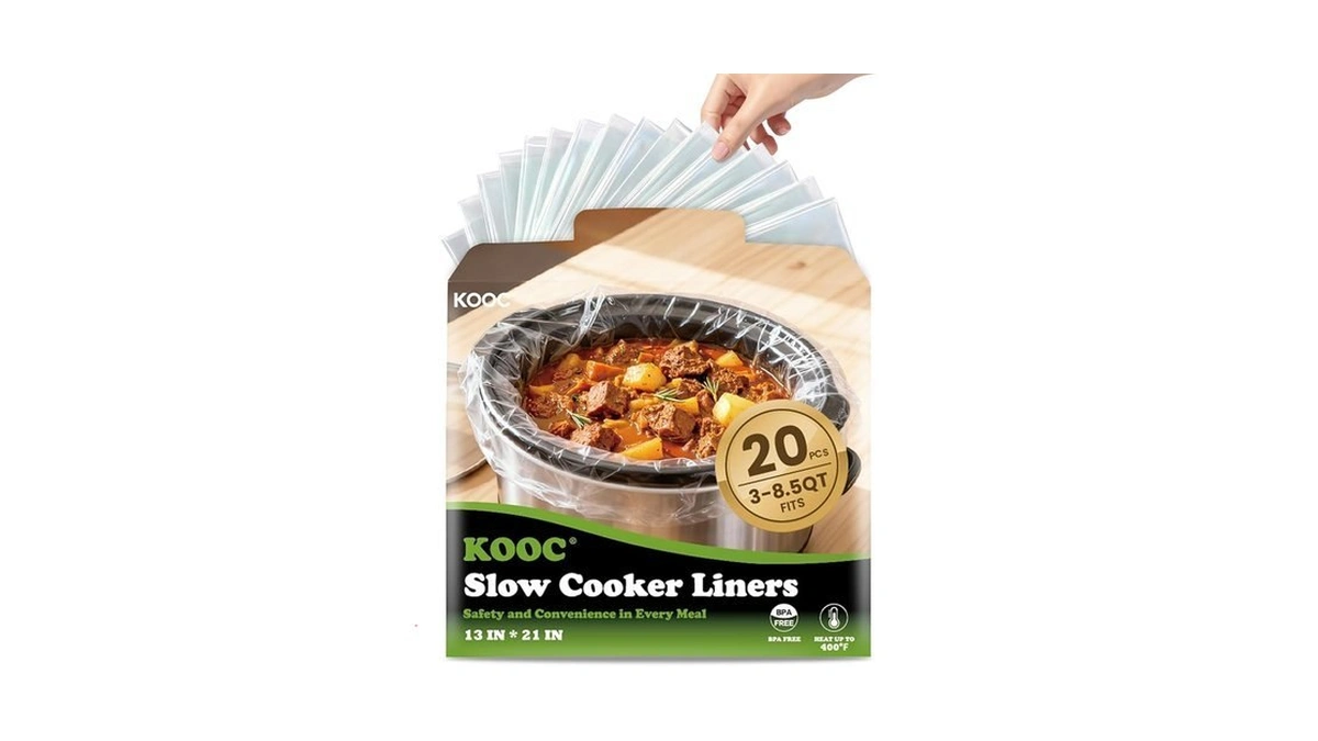 Kooc Slow Cooker Liners 20 Count 13 X 21 Large Size... - Coupon