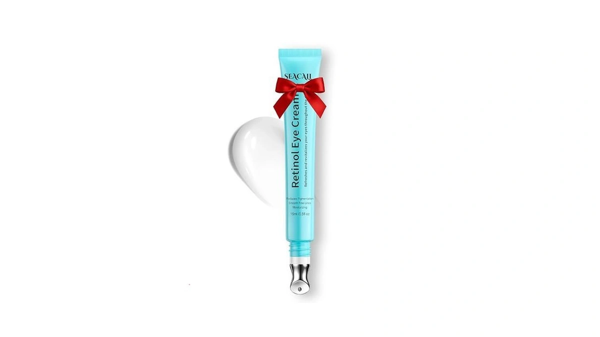 Seacll Retinol Eye Cream Vitamin C Caffeine Cooling... - Coupon