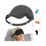 3d Contoured Sleep Mask With Earplug Retainer Cord... - Coupon