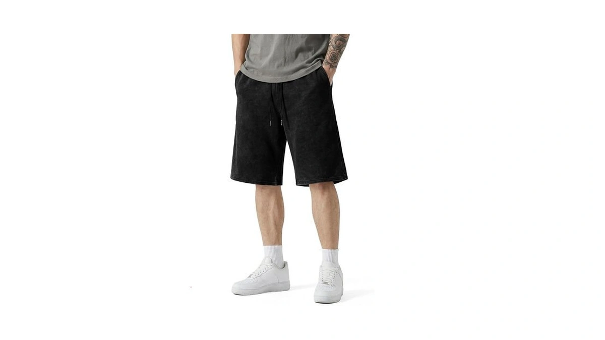 Jmierr Men S Bermuda Shorts Acid Washed Vintage... - Coupon