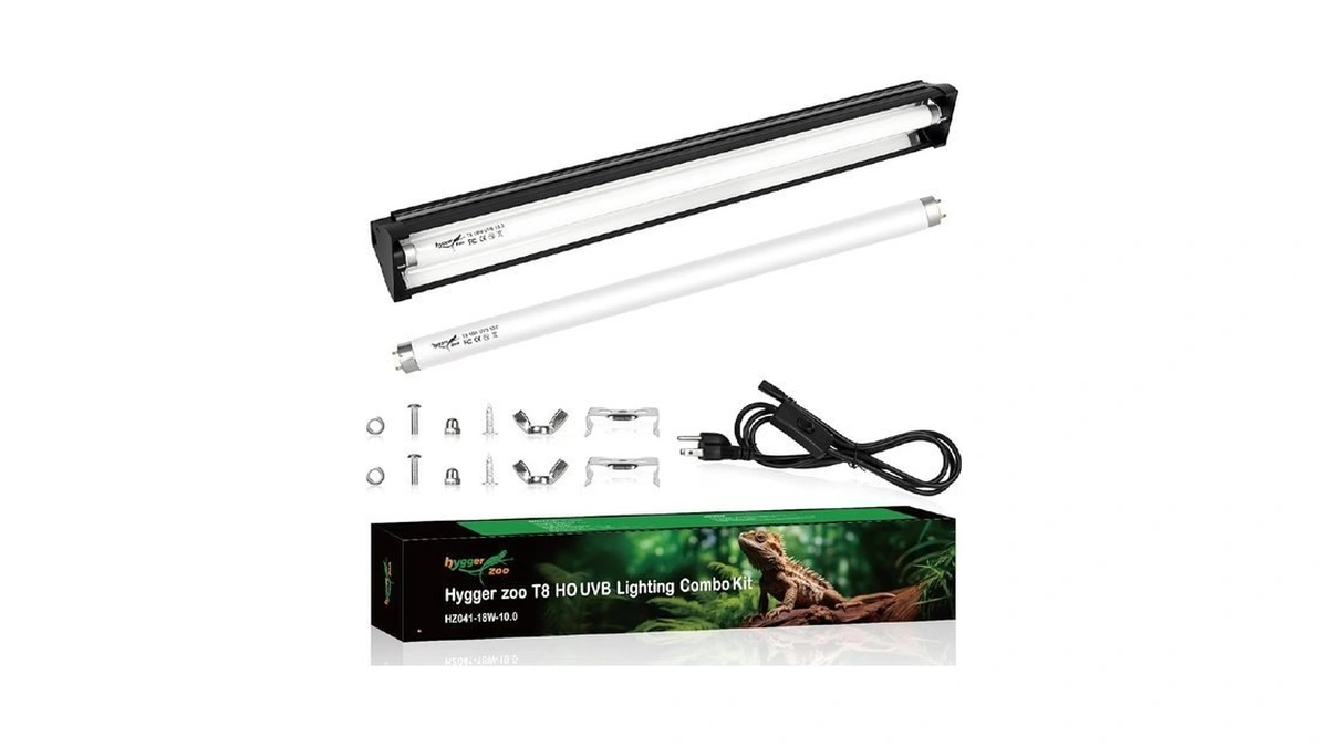 T8 Uvb Reptile Light Fixture Upgrade Burn-proof Ho... - Coupon