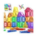 Coodoo Magnetic Tiles For Kids Ages 4-8 Toddler... - Coupon