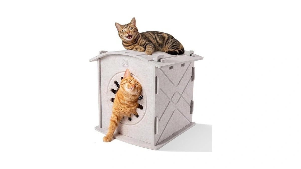 Apasiri Cat Houses For Indoor Cats Felt Cat House... - Coupon